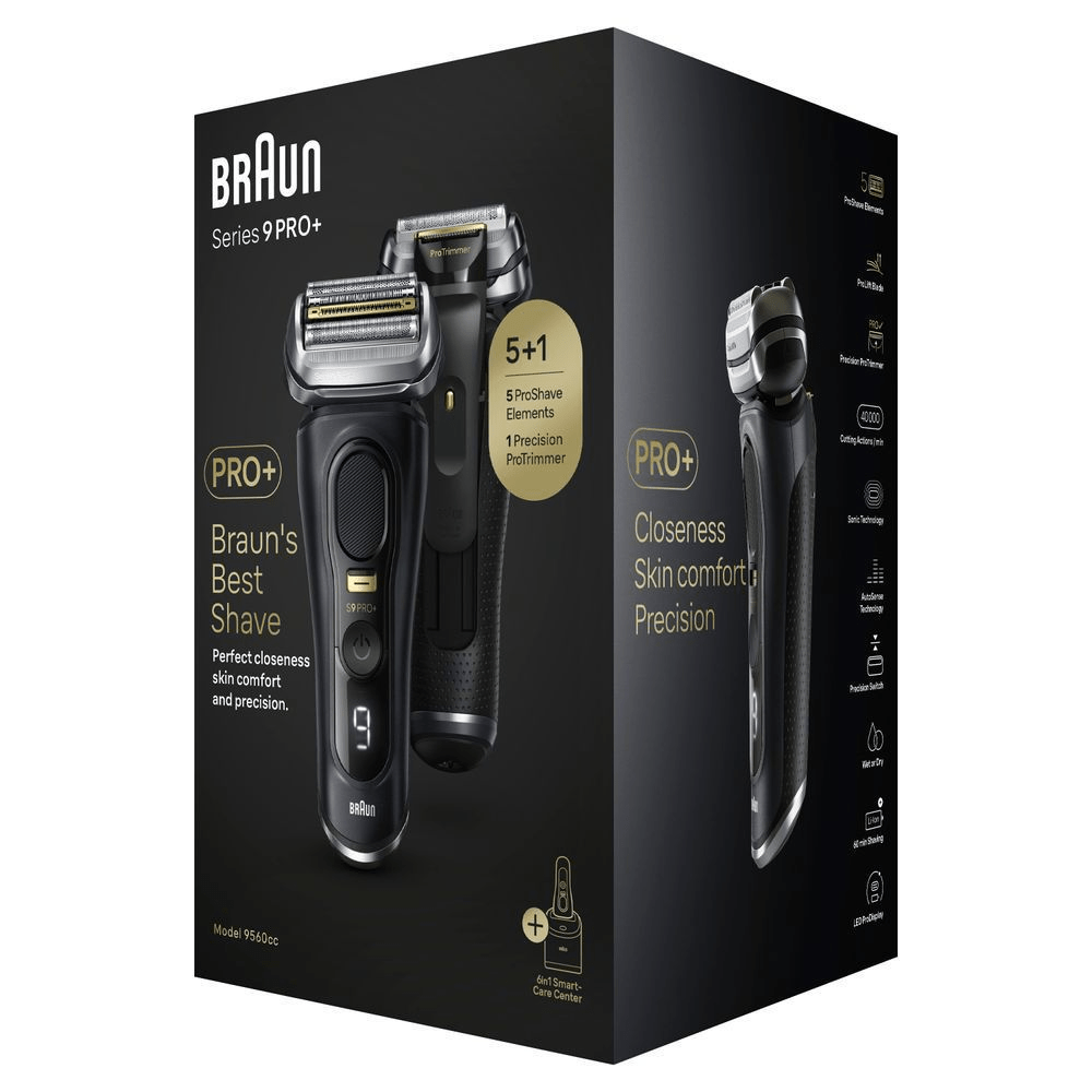 Bild: Braun Series 9 Pro+ Elektrorasierer Schwarz 