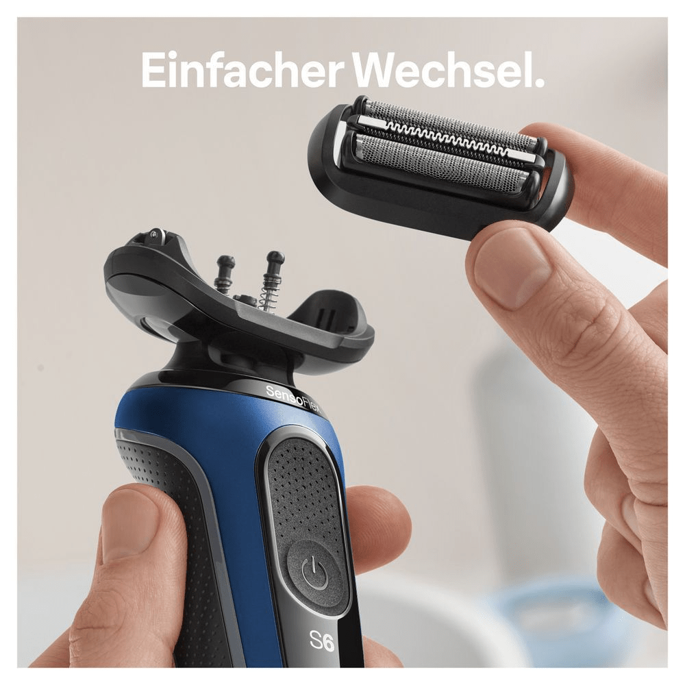 Bild: Braun Series 5 53B Elektrorasierer Ersatzscherteil – Schwarz 