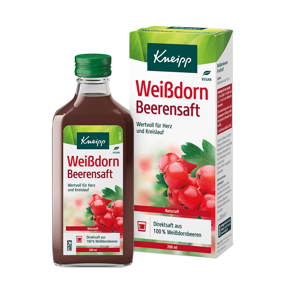 Bild: Kneipp Weissdorn Beerensaft 