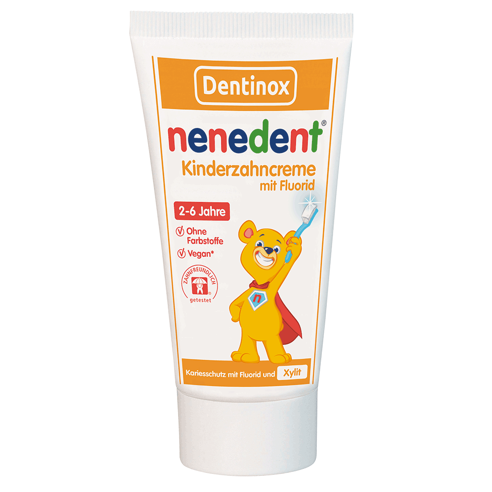 Bild: nenedent Kinderzahncreme mit Fluorid 