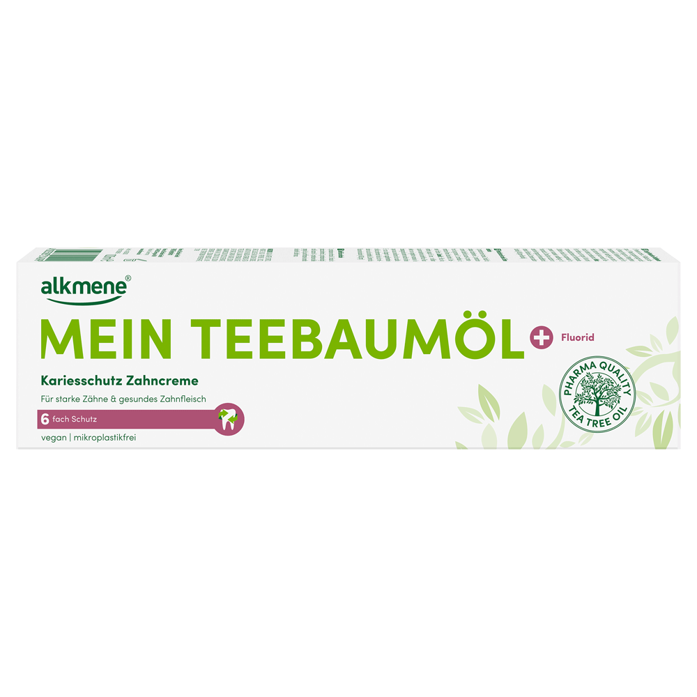 Bild: alkmene Zahncreme Teebaumöl 