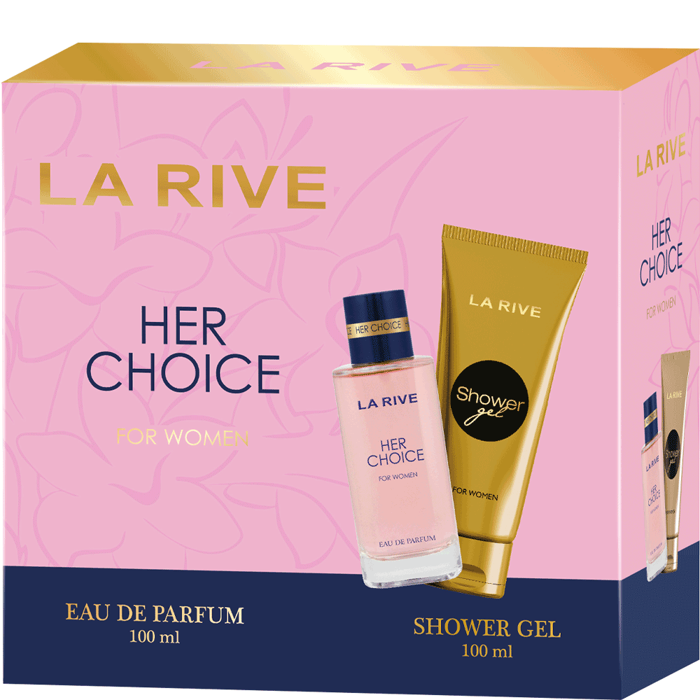 Bild: LA RIVE Her Choice Geschenkset Eau de Parfum 100 ml + Duschgel 100 ml 