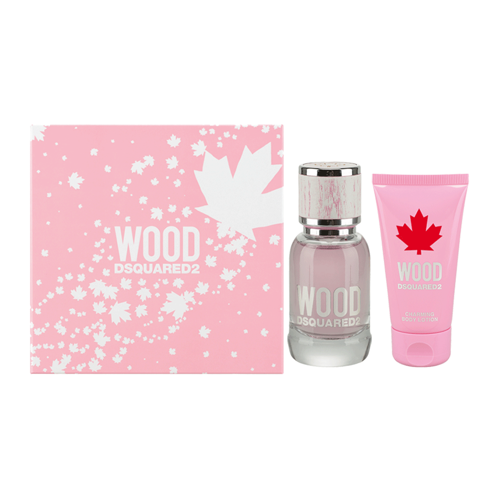 Bild: DSQUARED2 Wood Pour Femme Geschenkset Eau de Parfum 30 ml + Bodylotion 50 ml 