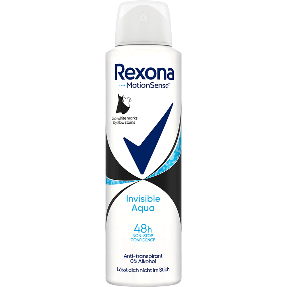 Bild: Rexona Motionsense Deo Spray Invisible Aqua 