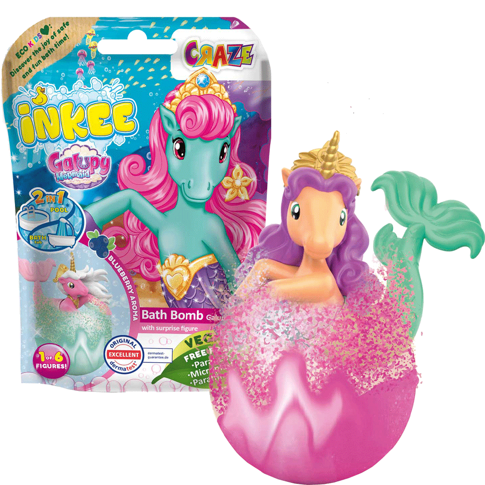 Bild: Craze Inkee Bath Bomb Galupy Mermaid 