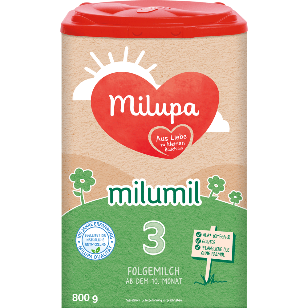 Bild: Milupa Milumil 3, Folgemilch 