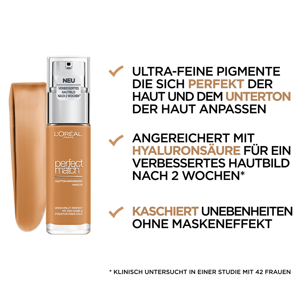 Bild: L'ORÉAL PARIS Perfect Match Make-up Golden Natural