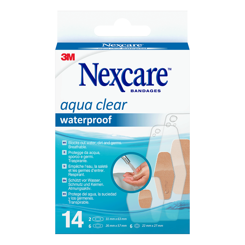 Bild: Nexcare Aqua Clear Heftpflaster Wasserfest 