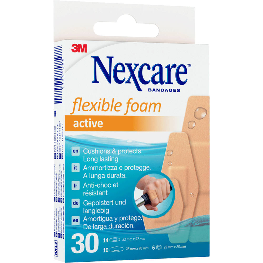 Bild: Nexcare Flexible Foam Pflasterset 