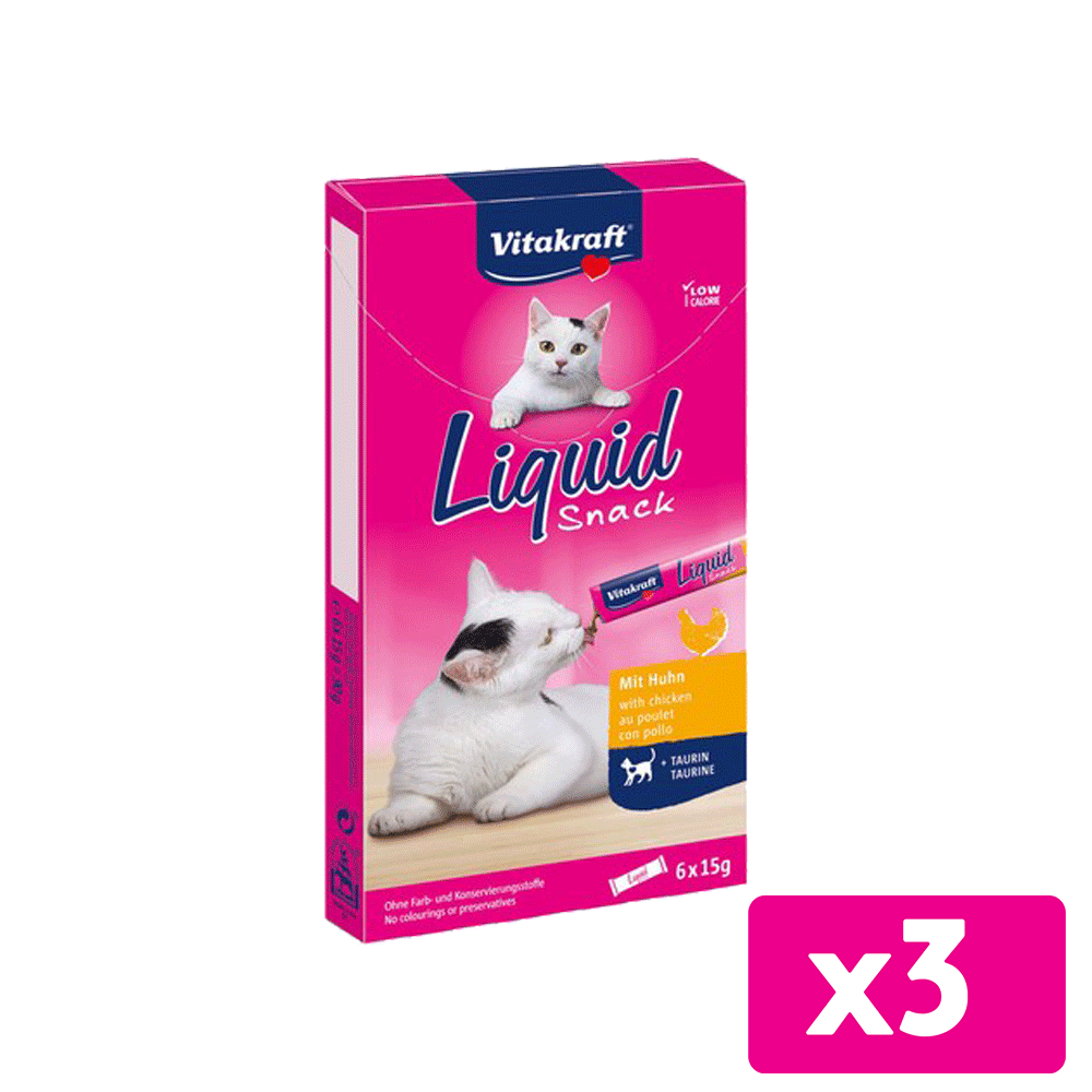 Bild: Vitakraft Cat liquid Snack Hähnchen 