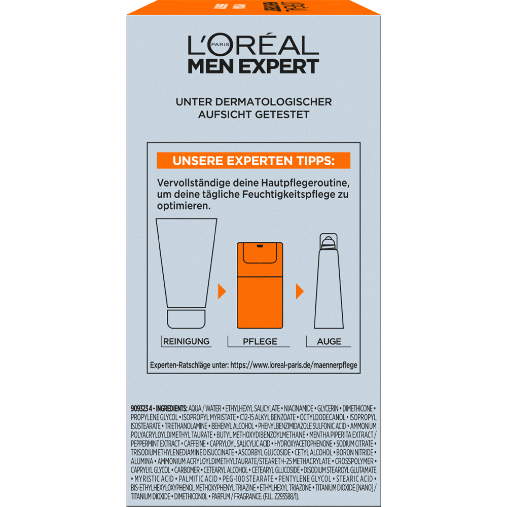 Bild: L'ORÉAL PARIS MEN EXPERT Hydra Energy 24H Pflege LSF 15 