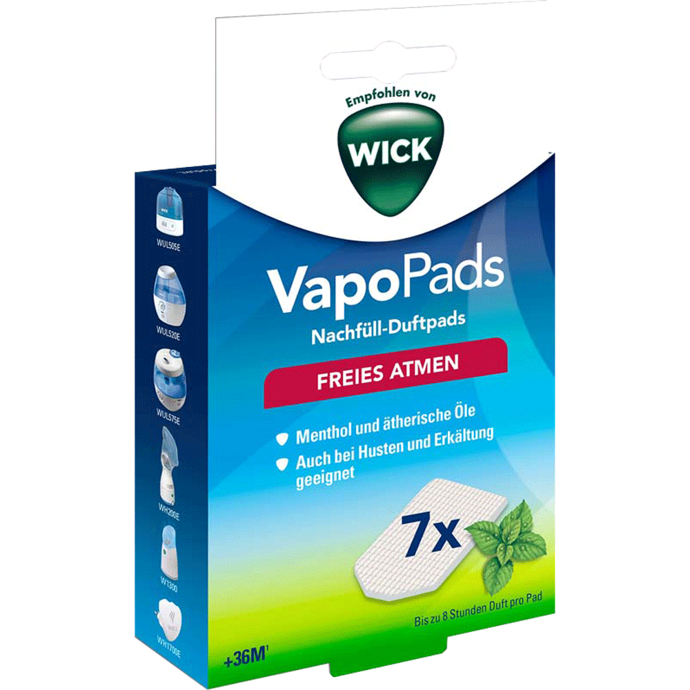 Bild: WICK VapoPads Menthol 