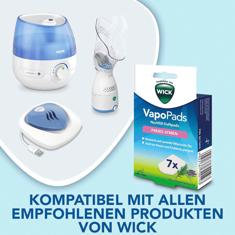 Bild: WICK Baby VapoPads Rosmarin- & Lavendelduft 