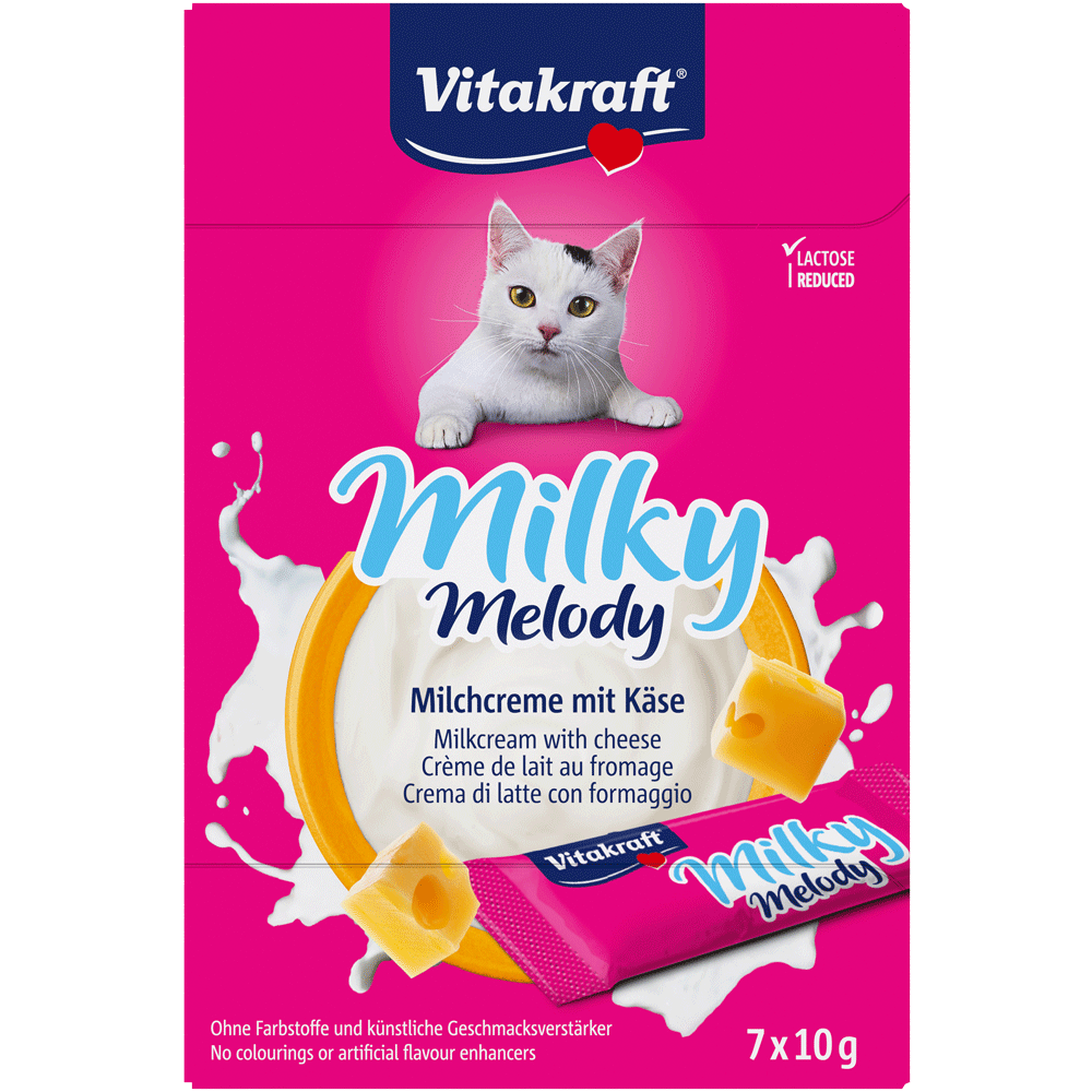 Bild: Vitakraft Milky Melody Milchcreme mit Käse 