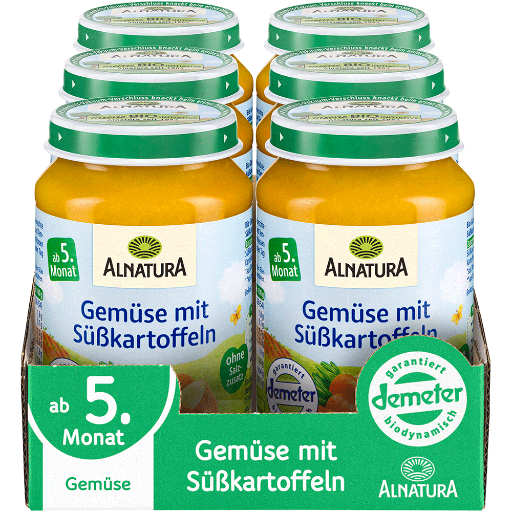 Bild: ALNATURA Gemüse mit Süßkartoffeln 