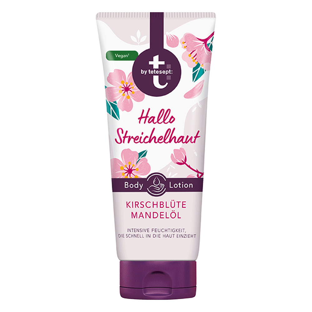 Bild: t: by tetesept Bodylotion Hallo Streichelhaut 