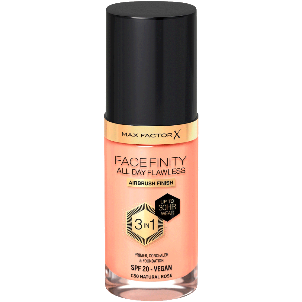 Bild: MAX FACTOR Facefinity All day flawless 3in1 Foundation natural rose