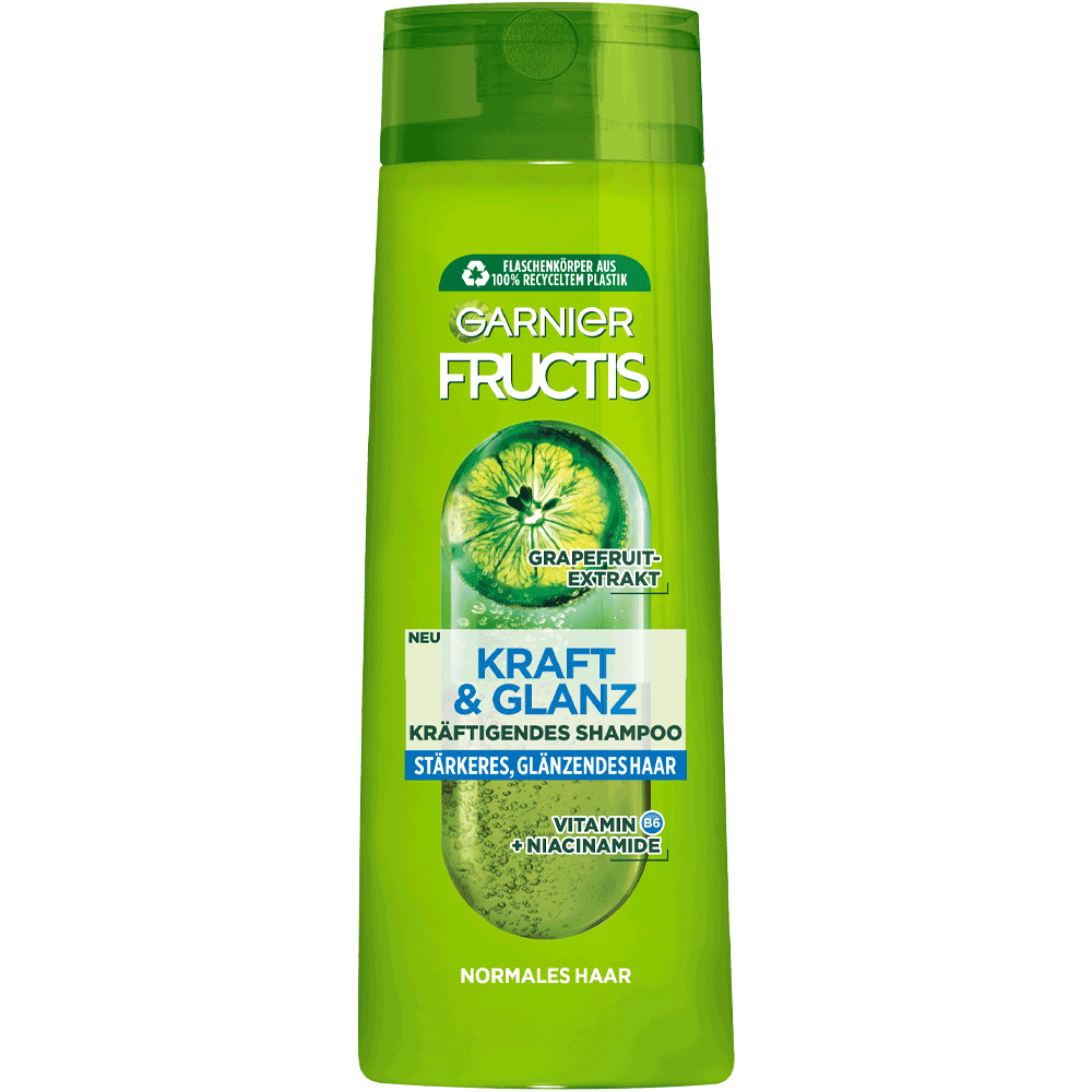 Bild: GARNIER FRUCTIS Shampoo Kraft & Glanz XL 