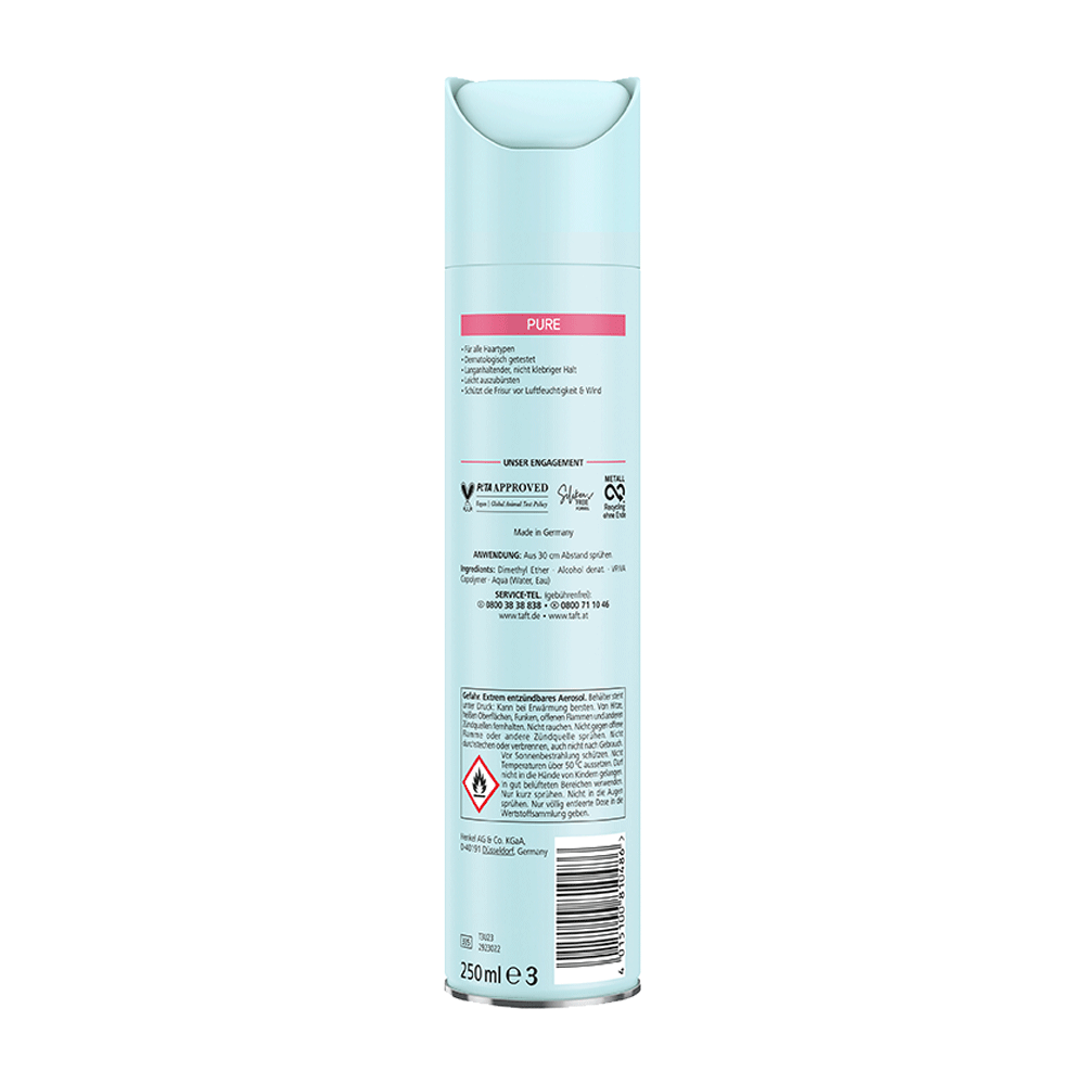 Bild: Schwarzkopf taft Haarspray Pure 