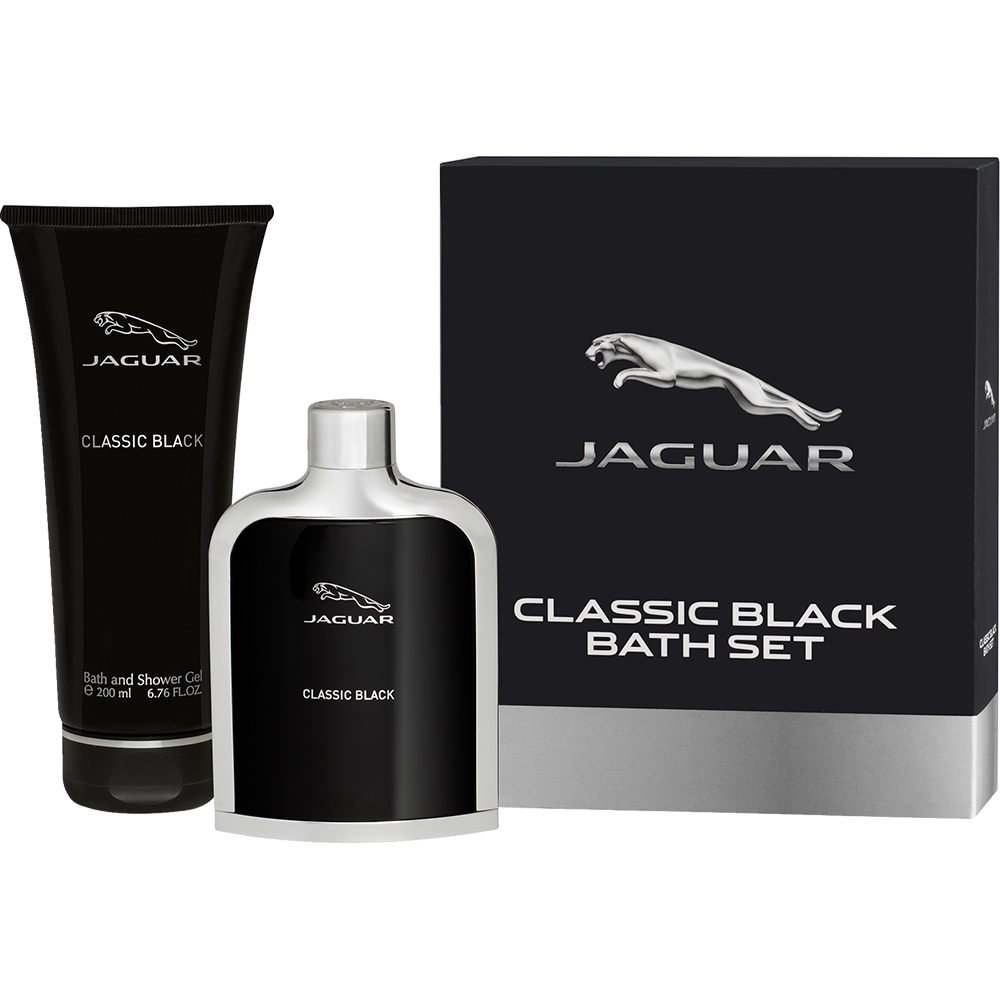 Bild: Jaguar Classic Black Geschenkset Eau de Toilette 100 ml + Duschgel 200 ml 