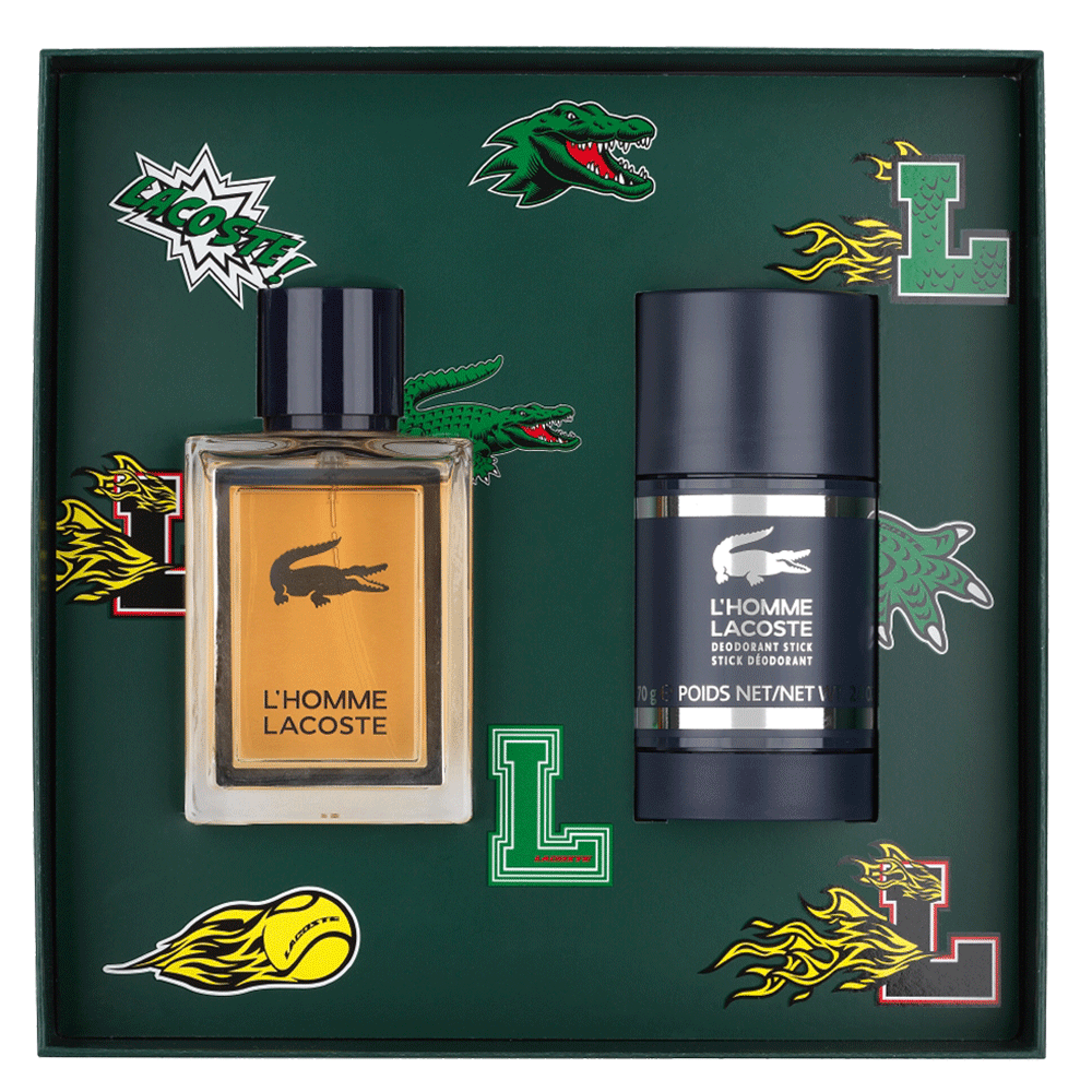 Bild: Lacoste L'Homme Geschenkset Eau de Toilette 50 ml + Deodorant 75 ml 