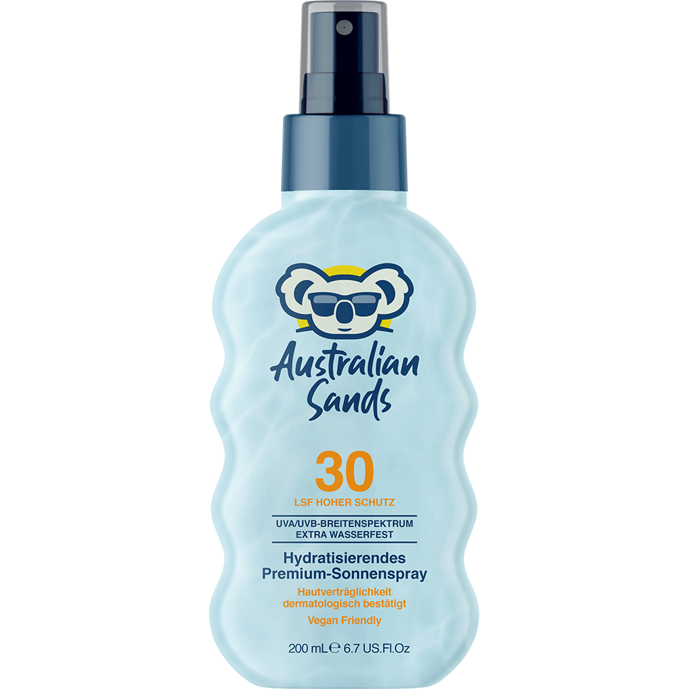 Bild: Australian Sands Hydratisierendes Premium-Sonnenspray LSF 30 