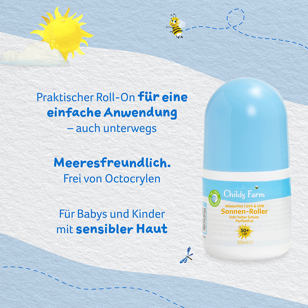 Bild: Childs Farm Roll-on Sonnenlotion LSF 50+ 