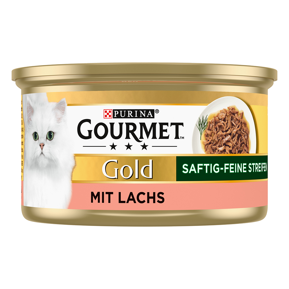 Bild: Purina Gourmet Gold mit Lachs 