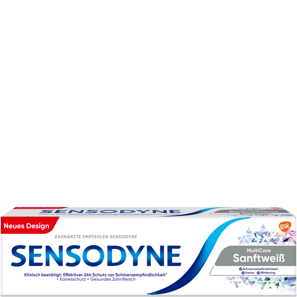 Bild: SENSODYNE Zahncreme Multicare Sanftweiß 