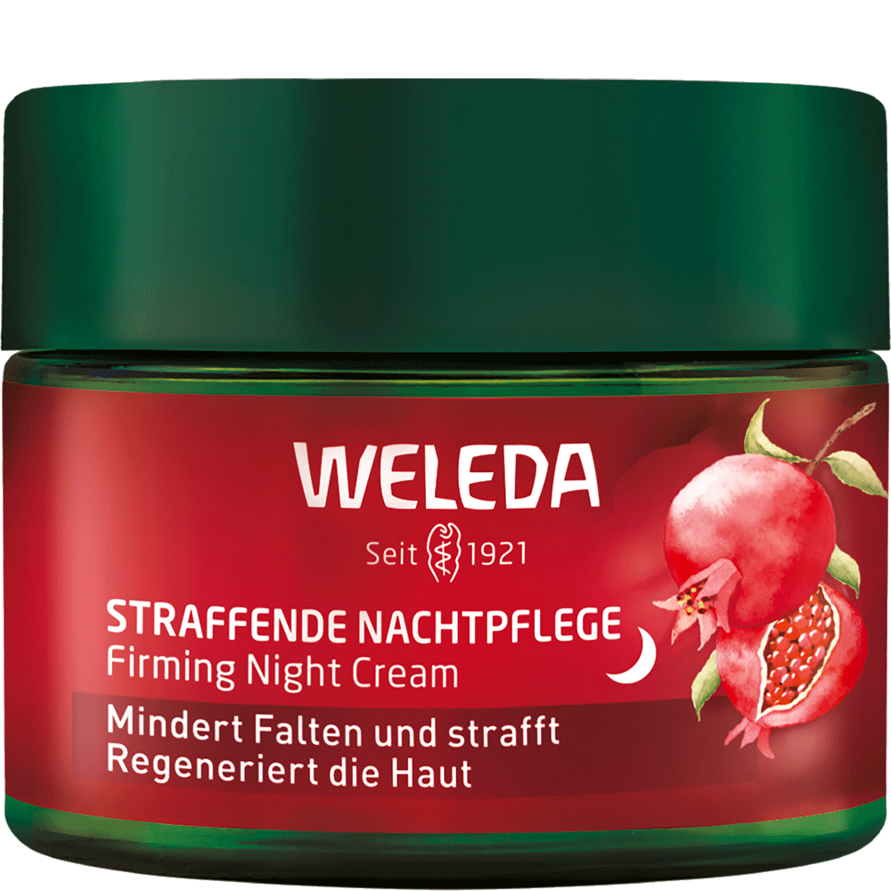 Bild: WELEDA Straffende Nachtpflege Granatapfel & Maca- Peptide 