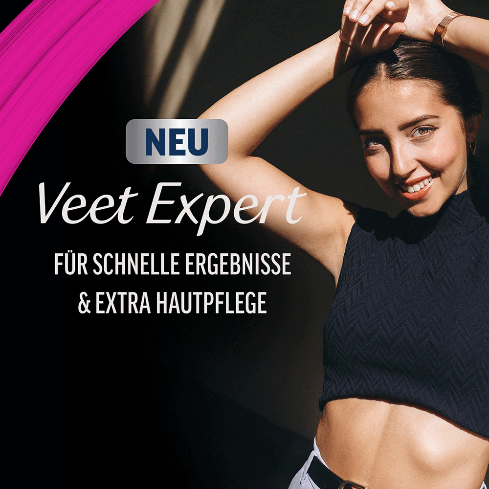 Bild: Veet EXPERT Haarentfernungscreme für Körper und Beine 