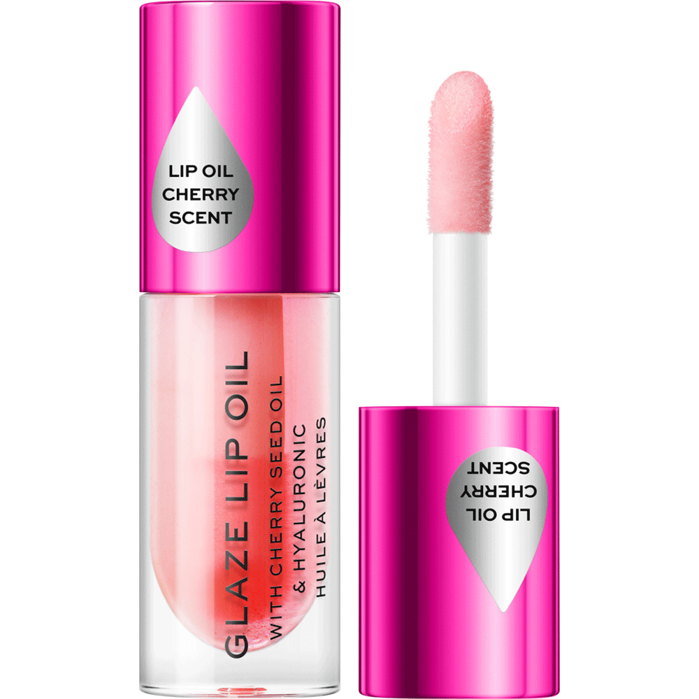 Bild: Revolution Glaze Lip Oil glam pink