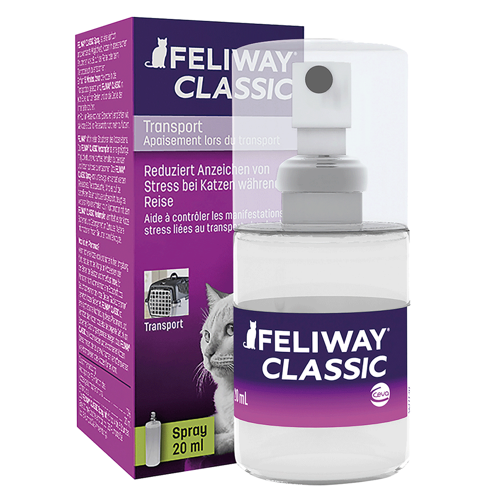 Bild: FELIWAY Classic Katzen Transportspray 