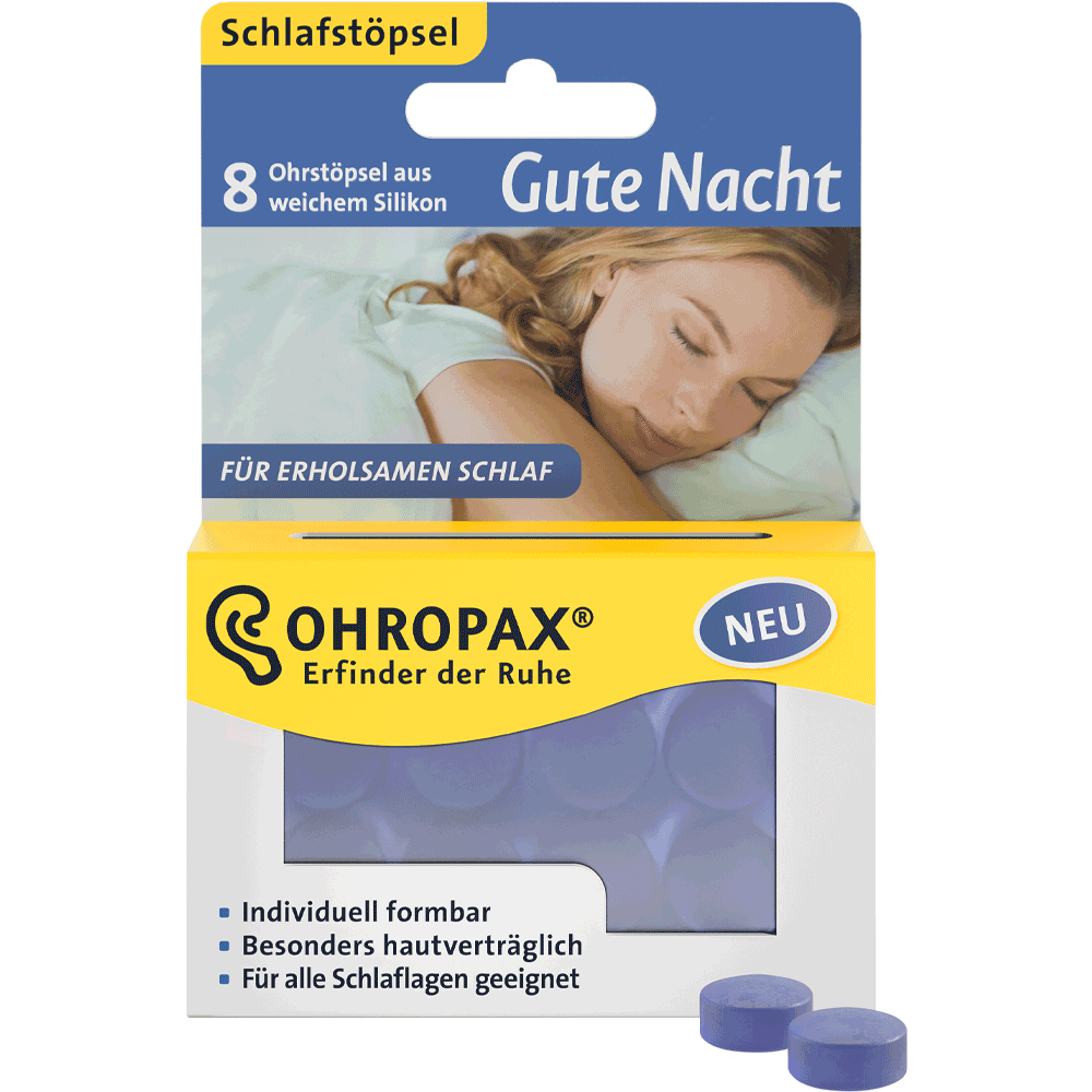 Bild: OHROPAX Gute Nacht Ohrstöpsel 