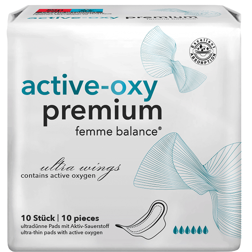 Bild: femme balance Active-Oxy Premium Binden 