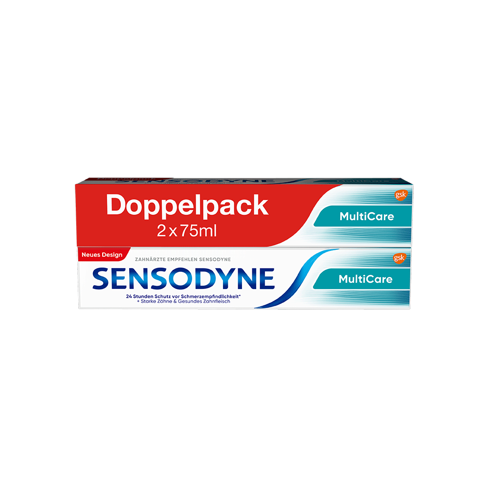 Bild: SENSODYNE Zahncreme Multicare Original Doppelpack 