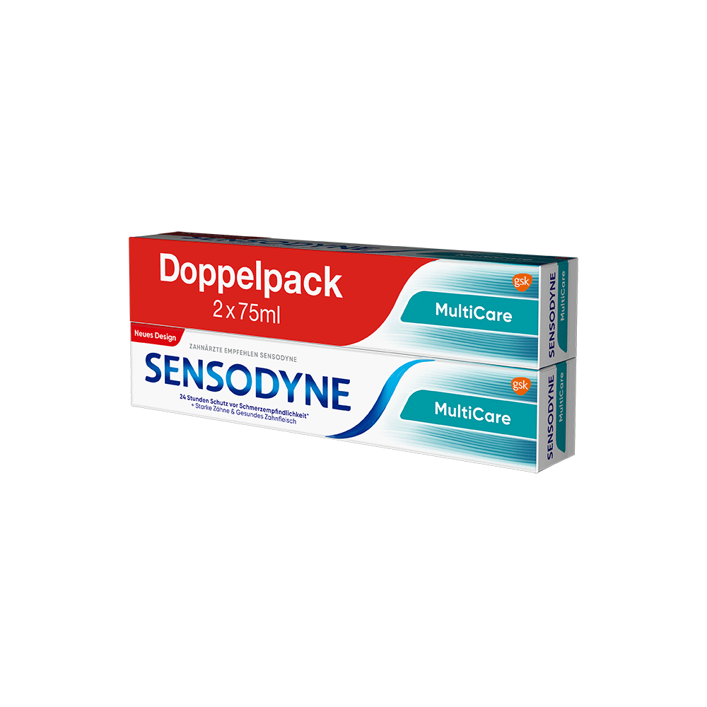 Bild: SENSODYNE Zahncreme Multicare Original Doppelpack 