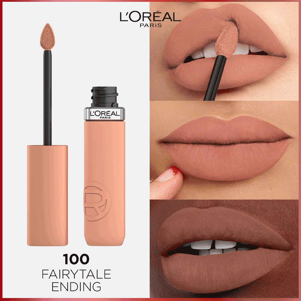 Bild: L'ORÉAL PARIS Infaillible Matte Resistance 16H Lippenstift 100