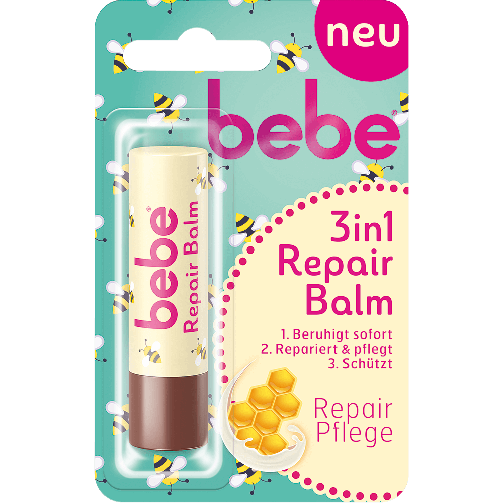 Bild: bebe Lippenpflegestift 3in1 Repair Balm 