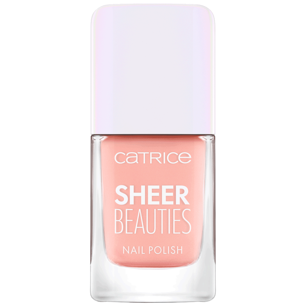 Bild: Catrice Sheer Beauties Nagellack peach for the stars