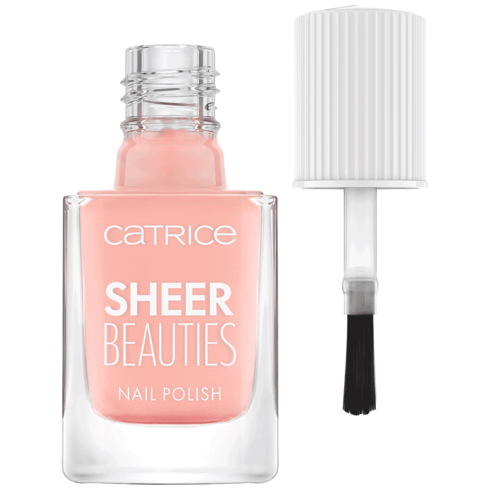 Bild: Catrice Sheer Beauties Nagellack peach for the stars