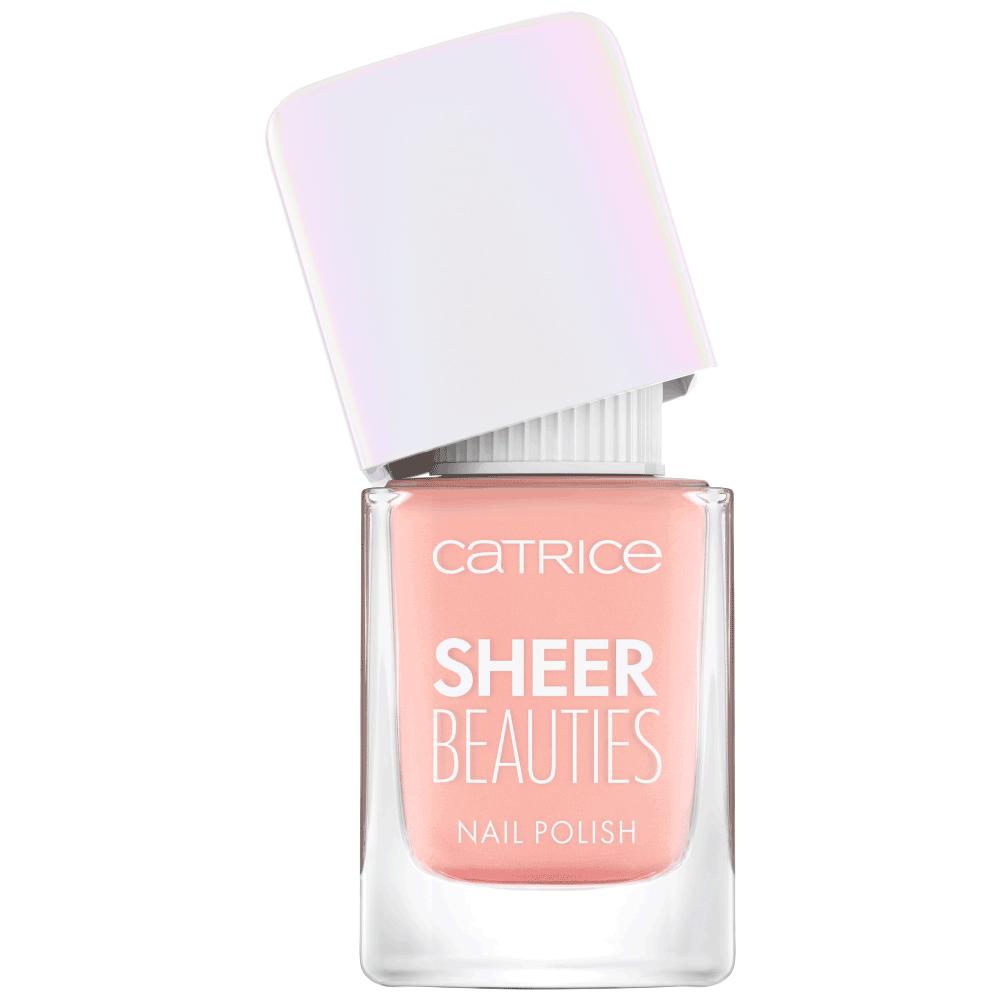 Bild: Catrice Sheer Beauties Nagellack peach for the stars