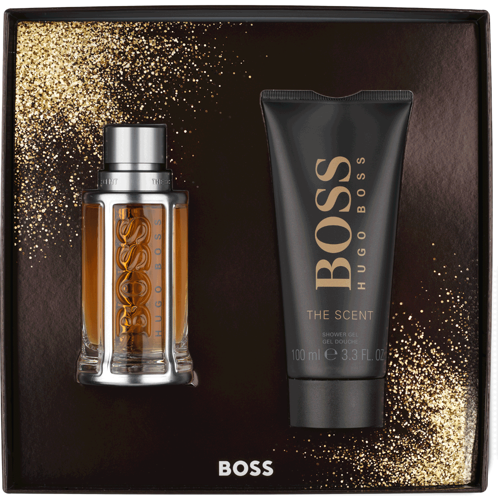 Bild: Hugo Boss The Scent Man Geschenkset Eau de Toilette 50 ml + Duschgel 100 ml 