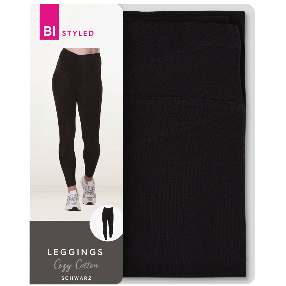 Bild: BI STYLED Basic Leggings schwarz