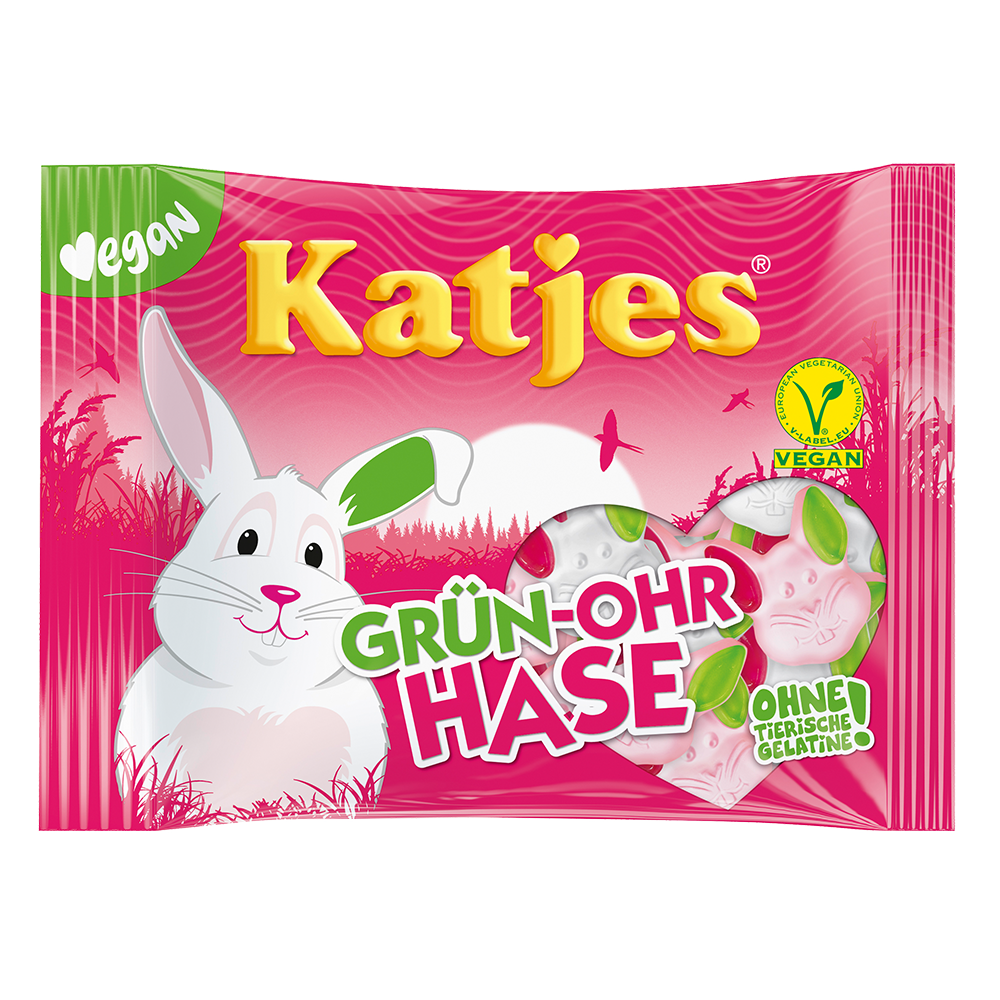 Bild: Katjes Grün-Ohr Hase 