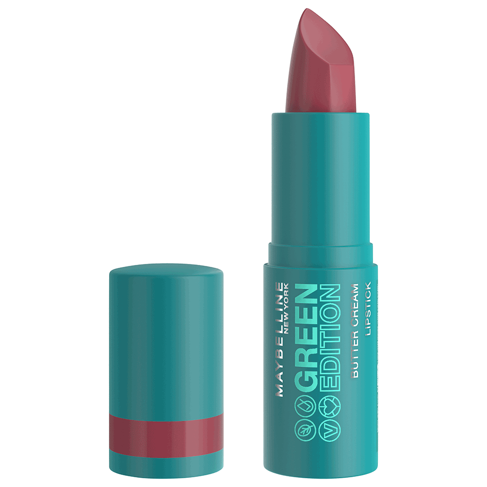 Bild: MAYBELLINE Green Edition Buttercream Lippenstift Lagoon