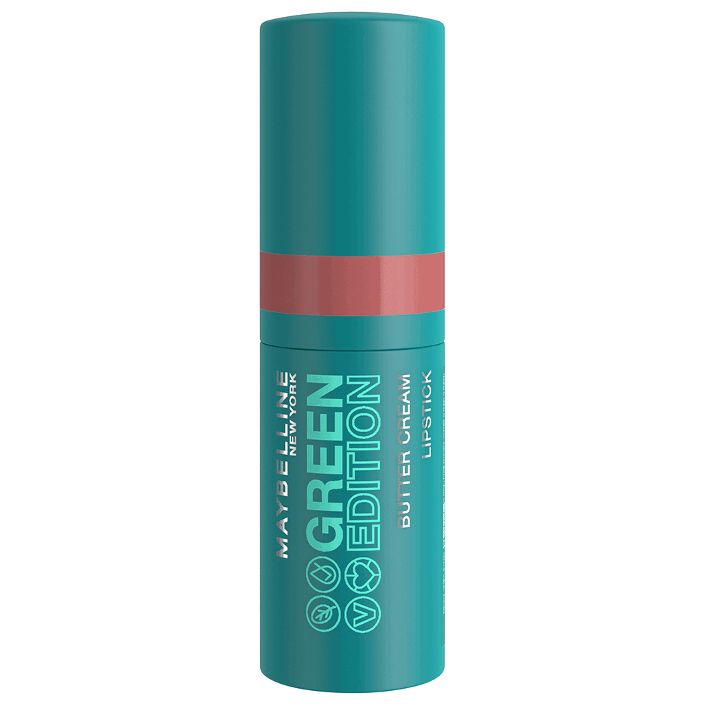 Bild: MAYBELLINE Green Edition Buttercream Lippenstift Windy