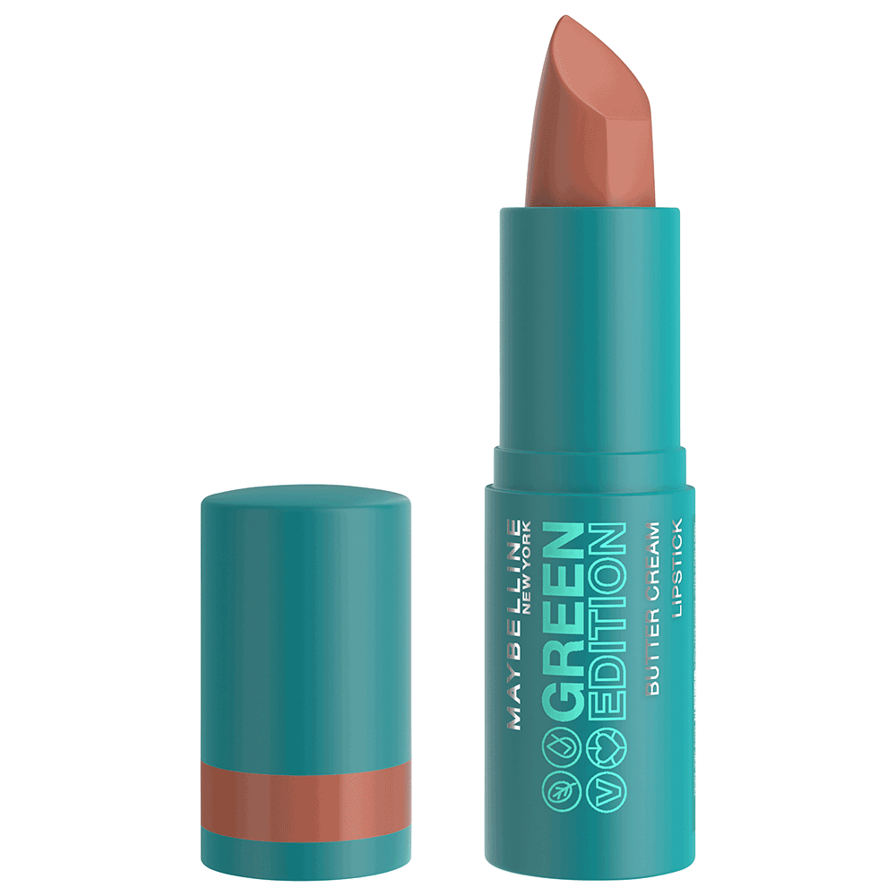 Bild: MAYBELLINE Green Edition Buttercream Lippenstift Sandy