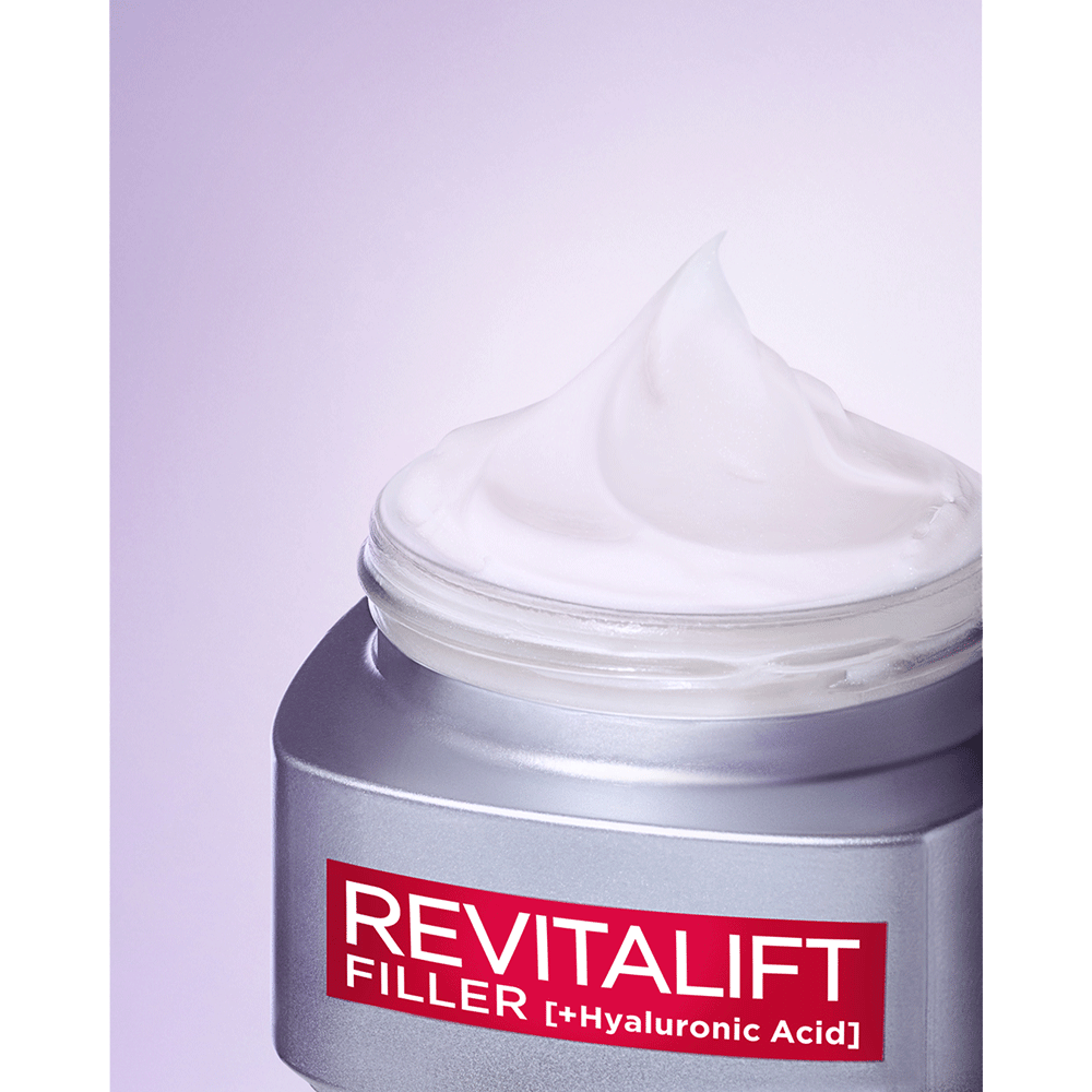 Bild: L'ORÉAL PARIS Revitalift Filler Tages- und Nachtcreme Pflegeset Hyaluronsäure 