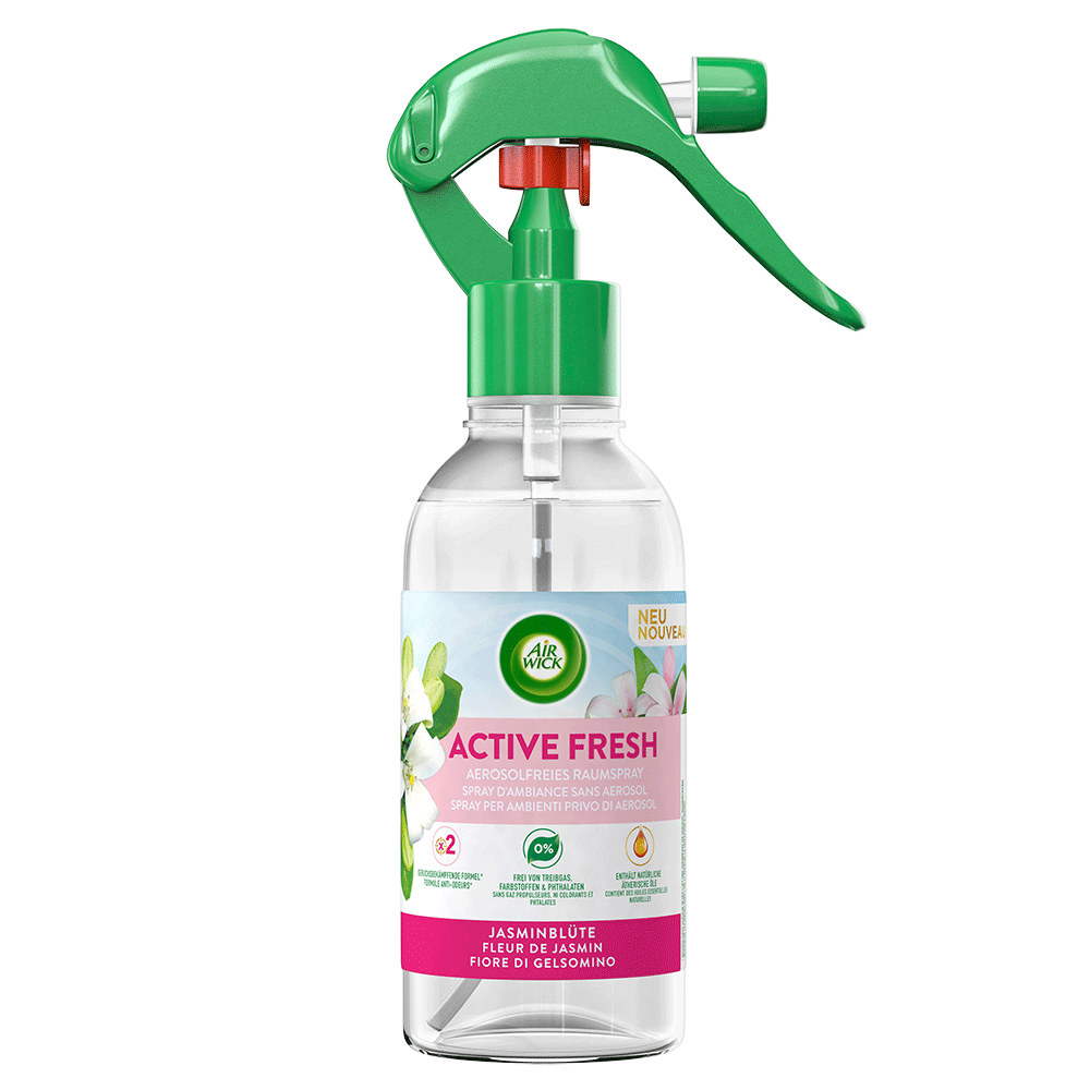 Bild: AIRWICK Active Fresh Aerosolfreies Raumspray Jasminblüte 